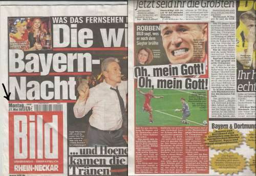 Referenzen 6 Lippenlesen Champion League BILD